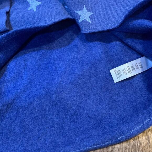 Alternative Earth Stars Blue Hoodie Sm Americana 4th of July Patriotic Americana - Picture 4 of 8